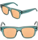 Givenchy Day Green Orange Square Unisex Bio Acetate GV40002U Sunglasses New. Price: $160.20.