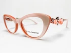 New Dolce & Gabbana DG3265BF 3099 Womens Pearl Pink Eyeglasses Frames 51/18 145. Price: $349.99.