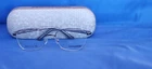 New Women's Petite Alexander Eyeglass Frame Kennedy Black Titanium 50-16-135. Price: $79.95.