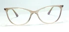 Vogue VO5239 Women's Cat Eyeglasses Frames Only Light Beige 54-16-140 Pre-owned. Price: $19.95.