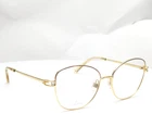 Swarovski 5398 030 Gold Women's Eyeglasses Frames 53-16-140 New. Price: $99.95.