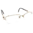 Michael Kors MK359 780 Brown Gray Half Eyeglasses Frames 50-17 135 Pre-owned. Price: $59.99.
