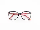 Carolina Herrera Eyeglasses Frames Only, VHE897K COL.0700, 53-15-140, Red/black Pre-owned. Price: $39.99.