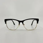 Oscar Renta Mod 1284 001 Black Gold Eyeglasses Frames Men 55-17-145 5025 Pre-owned. Price: $49.99.