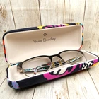 Vera Bradley Black Eyeglasses Frames W/case Butterfly Flutter Brynn 51-19-140 Pre-owned. Price: $57.95.