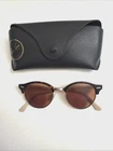 Ray Ban RB4246V 5239 Tortoise Clubround Eyeglasses 47/19 140 Frames & Case Only Pre-owned. Price: $49.99.