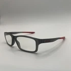 Oakley Crosslink Xs Eyeglasses OY8002-0349 Grey Smoke Frame Red Icons 49-14-122 Pre-owned. Price: $39.98.