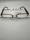 Coach Suzanna (246) Tan 52-17-135 Brown Metal Half Rim Eyeglasses Frame Pre-owned. Price: $17.09.