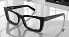 Saint Laurent Sl 554 001 Cat Acetate Black Demo Lens 54MM Women's Eyeglasses New. Price: $199.00.