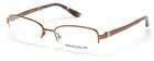 Marcolin MA5011 045 Brown Metal Half Rim Optical Eyeglasses Frame 54-17-140 Rx New. Price: $99.60.