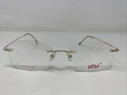 Modern Urock U729 Gold 54-19-145 Rimless Metal Eyeglasses Frame XF18 New. Price: $44.00.