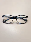 Anna Sui Frames Only Eyeglasses AS658 603 Blue 54-17-140 Tortoise Metal Detail Pre-owned. Price: $30.00.