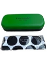New Kate Spade Green Black Eyeglasses Case W/cloth - Brand !. Price: $7.29.