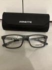 Arnette Men's AN7252 Kamaya Charcoal Eyewear Frames New. Price: $32.00.