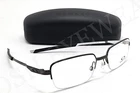Oakley Foil Rq 0.5 OX3100-0255 Pewter Half-rim Eyeglass Frames 55-19-140 New. Price: $98.95.