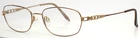 Charmant CH8299 Brown Womens Oval Full Rim Eyeglasses 52-17-140 B:35 New. Price: $29.99.
