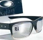New Oakley Two Face Machinist Black Chrome Iridium Lens Sunglass 9189-30. Price: $158.88.