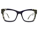 Lamb Black Brown Clear Cat Eye Thick Glasses LA037 Gry 52 18 140 B42 Pre-owned. Price: $64.00.