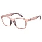 Emporio Armani Kids Ek 3003 5544 Shiny Transparent Pink Plastic Eyeglasses 47MM New. Price: $57.61.