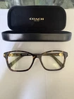 Coach Frames Only Eyeglasses Hc 6091B 5120 Dark Brown 53-16-135 Pre-owned. Price: $34.99.