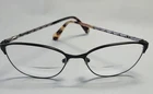 Chanel Eyeglass Frames AC9317620 Black & Peach Gold Toned Metal Need New Lenses Pre-owned. Price: $89.99.