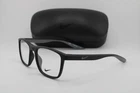 New Nike 7038 001 Black Gray Authentic Designer Frames W/case Eyeglasses 53-18. Price: $144.30.