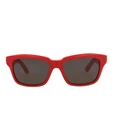 Balenciaga Unisex Square/rectangle Red Grey Fashion Designer Eyewear Pre-owned. Price: $139.99.