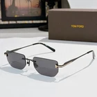 Tom Ford FT1355 Rimless Sunglasses 52 19-145 Luxury Metal Frame Unisex Shade New. Price: $165.00.