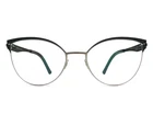 Ovvo Optics Eyeglasses Frames 3726 C63B/50 Black Silver Cat 51-19-135 New. Price: $199.99.