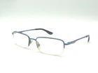 Ray Ban Rb 1020T 3002 Titanium Blue Half Rim Kids Eyeglass Frames 46 16 125 Pre-owned. Price: $33.99.
