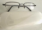 Nike Eyeglasses 4192 441 Flexon Blue Half Rim Metal Frame 55 18 145 W/ori. Case Pre-owned. Price: $45.00.