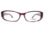 Vogue Eyeglasses Frames VO5129 2497 Purple Striped Horn Silver 51-15-135 New. Price: $59.89.