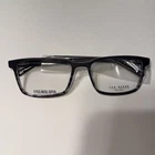 Ted Baker London B899 Gray Horn Rim Wrap Eyeglasses Frames 58-18-150 119025 New. Price: $55.00.