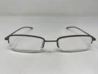 Max Studio MX121 Brn 50-18-135 Brown Metal Half Rim Eyeglasses Frame QO25 Pre-owned. Price: $32.00.