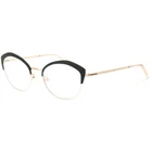 Lightec Morel Women's Eyeglasses Black/gold Metal Frame Omicron 36 30200L NP09 New. Price: $31.51.