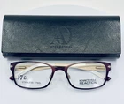 New Kenneth Cole KC0740 083 Dark Purple Womens Cat Eyeglasses 51-18-135 B:34. Price: $34.99.