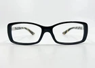 Versace Eyeglasses Mod. 3140 900 Black Zebra Stripe Rectangular 52-15-135 6400 Pre-owned. Price: $90.99.