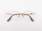 Police Eyeglasses, Frames Only, VPLF51K 0300, 55-18-145, Metal/plastic, Gold Pre-owned. Price: $44.99.