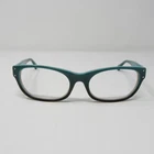 Coach HC6034 Topaz 5099 Turquoise Gradient Eyeglass Frames Only 52-17-135 Pre-owned. Price: $18.99.