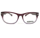 Superdry Eyeglasses Frames Osaka C:162 Red Purple Fade Round Full Rim 53-17-140 New. Price: $46.55.