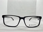 Dragon DR7008 001 Black 56-16-145 Eyeglasses Frames New. Price: $49.99.