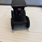 Vintage Cast Iron 2.5" Buggy Amish Cart Coach Toy Salt Shaker Black Euc Used. Price: $18.00.