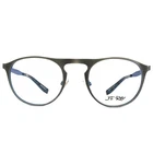 Rey Eyeglasses Frames JF2729 1320 Silver Blue Panto Full Rim 48-21-148 New. Price: $299.99.