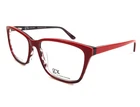 By Gwen Stefani Eyeglasses Frames GX069 Red Cat Full Rim 55-16-135 New. Price: $99.99.