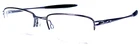 Oakley Valve OX3093-0253 Brushed Chrome Half Rimless Eyeglasses Frame 53-18-135 Pre-owned. Price: $117.00.