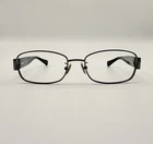 Coach HC5075 9017 Eyeglasses Dark Silver/black Full Rim Frames Only 53-17-135 Pre-owned. Price: $26.88.