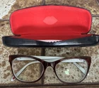 Lulu Guinness Eyeglasses Frame L915 B:38 53-17-140 Tortoise/teal Hard Shell Pre-owned. Price: $49.80.