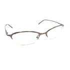 Gucci Gg 2707/Y ZM2 Brown Bronze Half Rim Eyeglasses Frames 48-17 135 Italy Pre-owned. Price: $64.99.