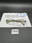 Randy Jackson Rj 1009 Gunmetal Eyeglass Frames 53 19 C021 Pre-owned. Price: $26.45.