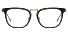 Linda Farrow Carson LFL114/4 Black /silver Eyeglasses Handmade Frame 51-20-140 New. Price: $500.00.